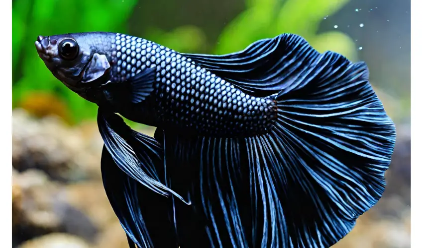 Unveiling The Fascination Of Betta Fish: The Black And White Beauty